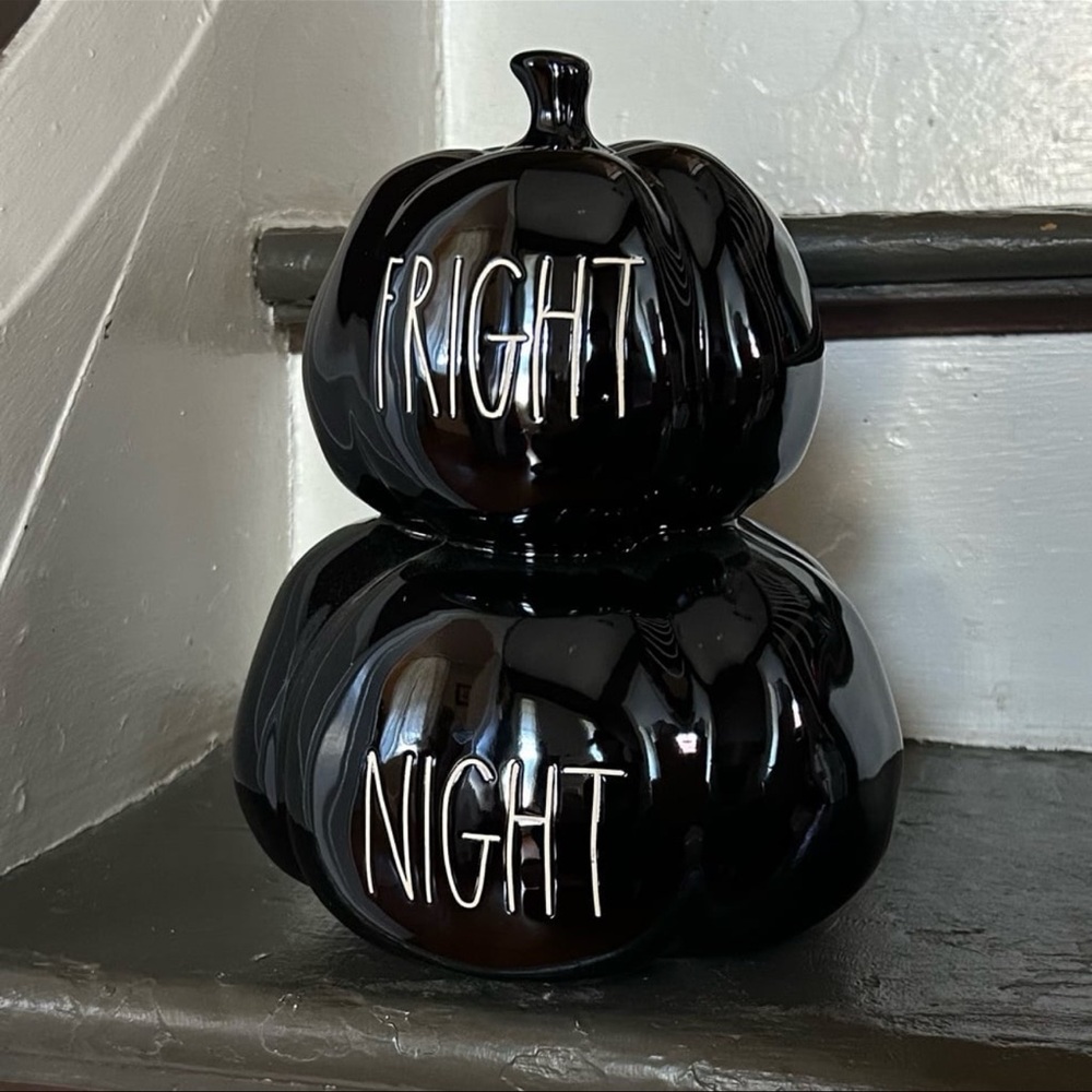 Rae Dunn FRIGHT NIGHT Pumpkins